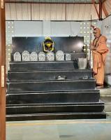 Jalabhisheka and Arati by HH Swamiji on Vardhanti Divasa of Shri Devi Durga Parameshwari Sannidhih at Karla (4 March 2025)